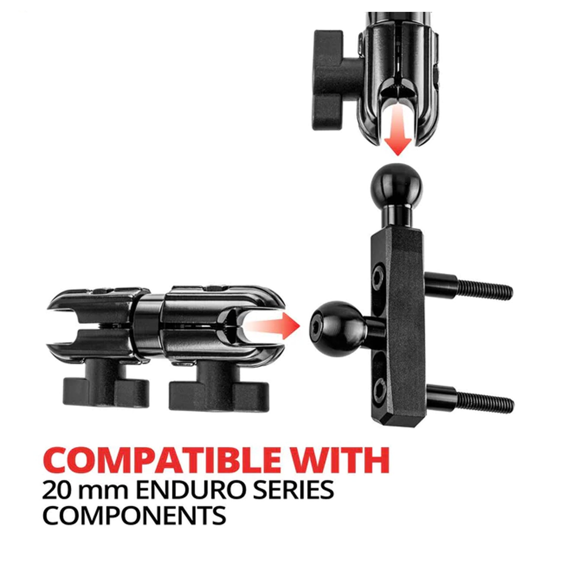 PERCH / BRAKE / CLUTCH MOUNT | DUAL 20MM BALL-1
