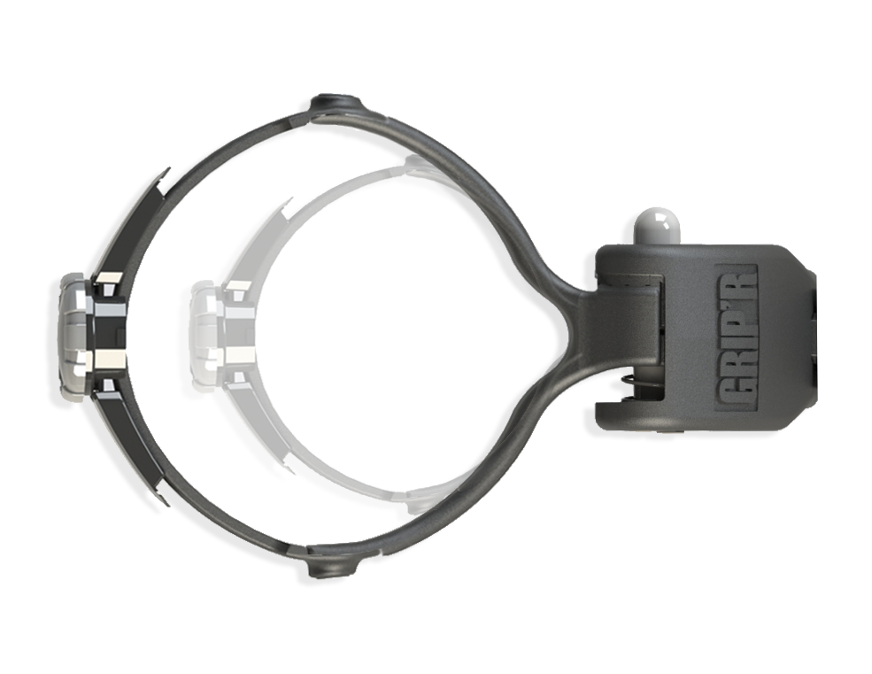 GRIP'R  - Drink Holder / Tumbler Handle.  2.5" to 4" Dia. Containers. 12 - 40oz.-5