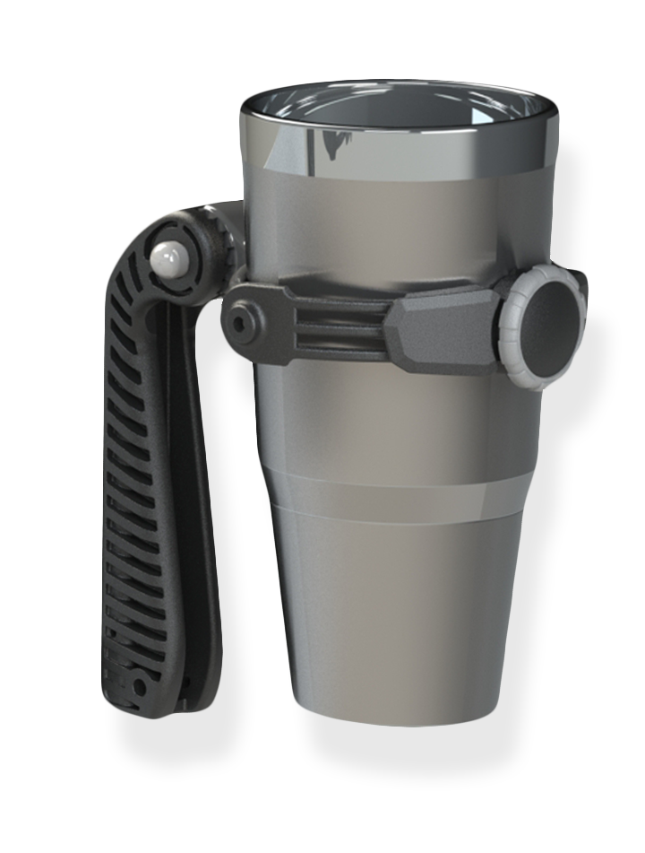 GRIP'R  - Drink Holder / Tumbler Handle.  2.5" to 4" Dia. Containers. 12 - 40oz.-3